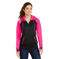 Ladies' Sport-Tek  Sport-Wick  Varsity Fleece Full-Zip Hooded Jacket